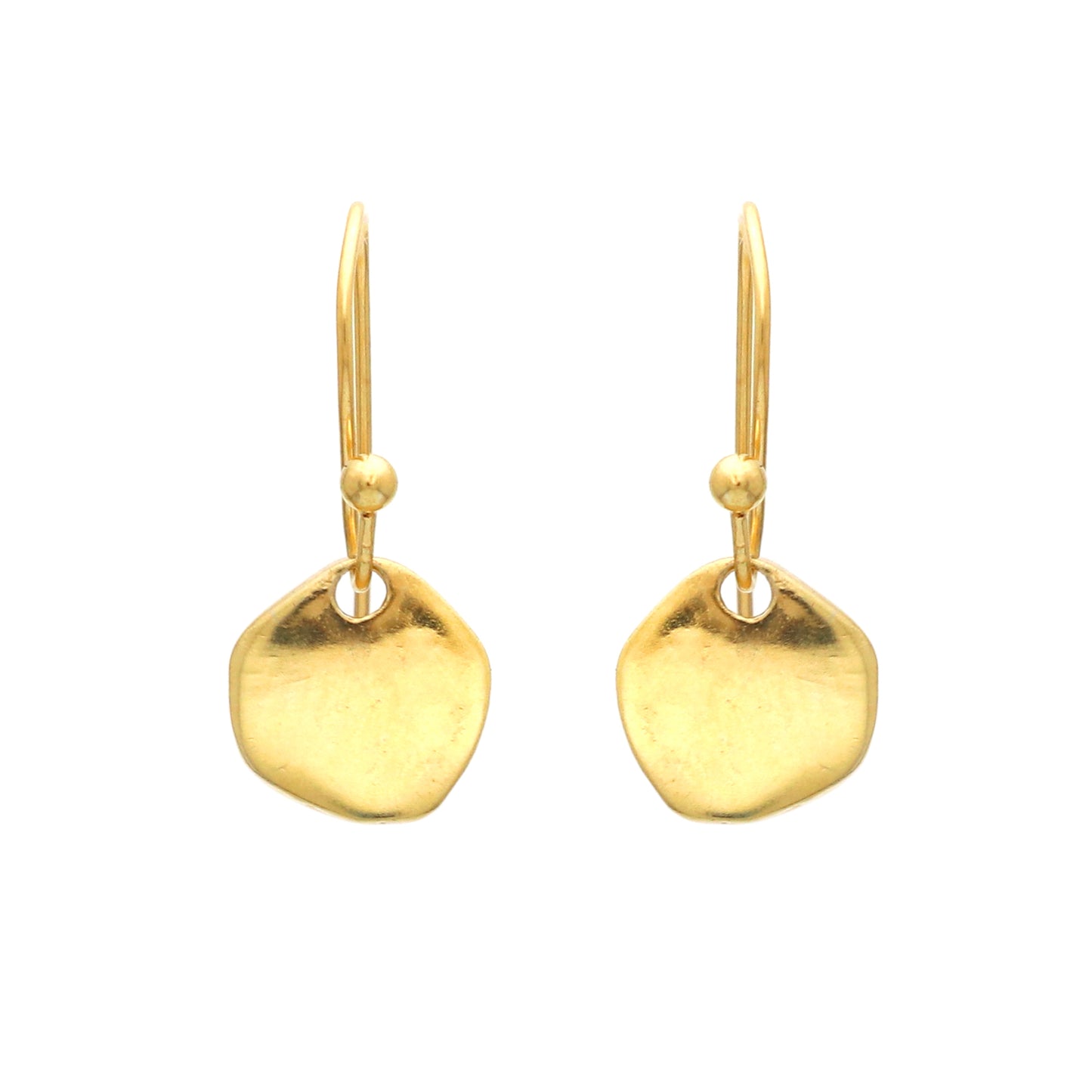 Minimal Gold plated 925 sterling silver earrings