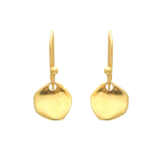 Minimal Gold plated 925 sterling silver earrings
