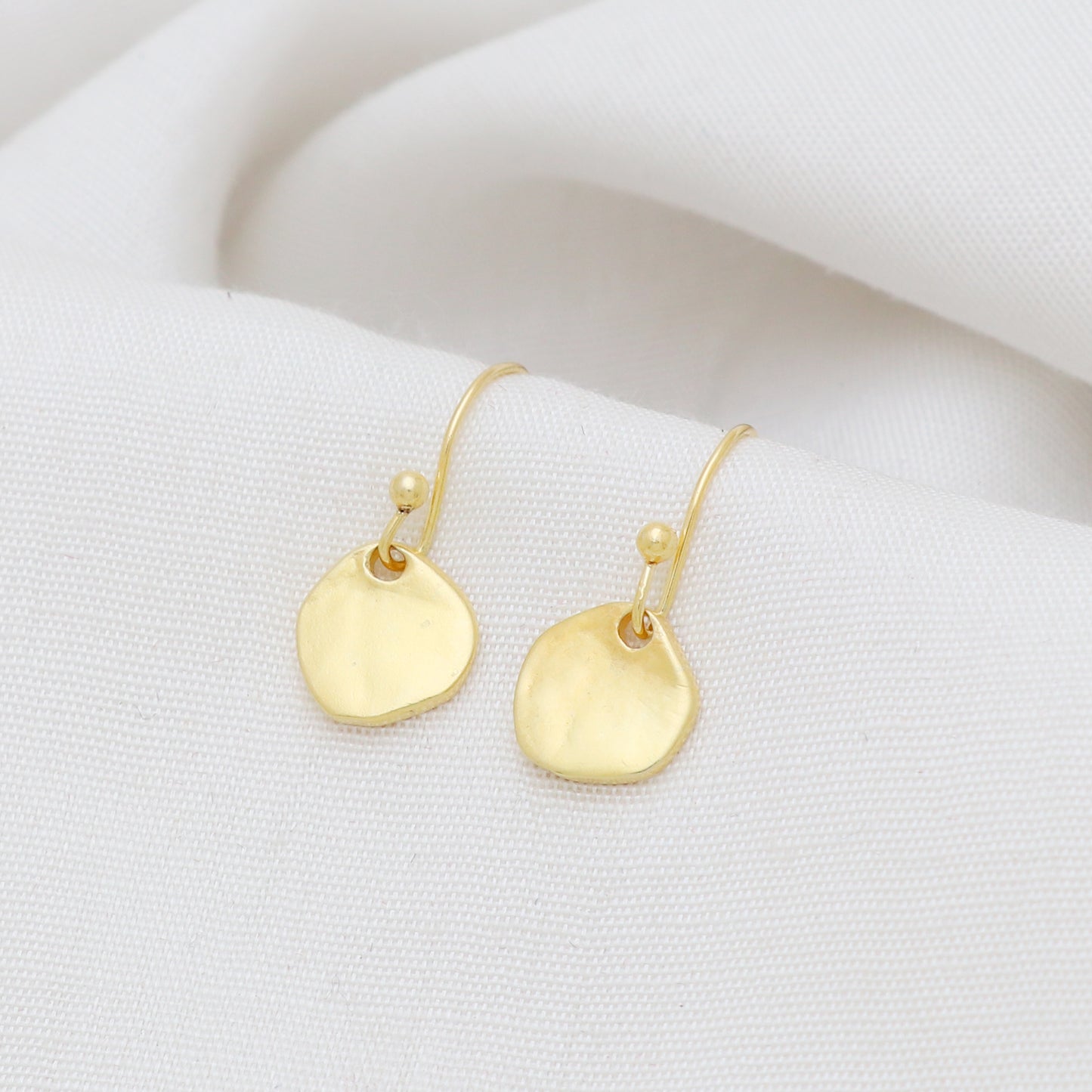 Minimal Gold plated 925 sterling silver earrings